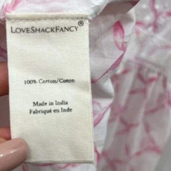 LoveShackFancy Iona Mini Dress - Picture 4 of 4